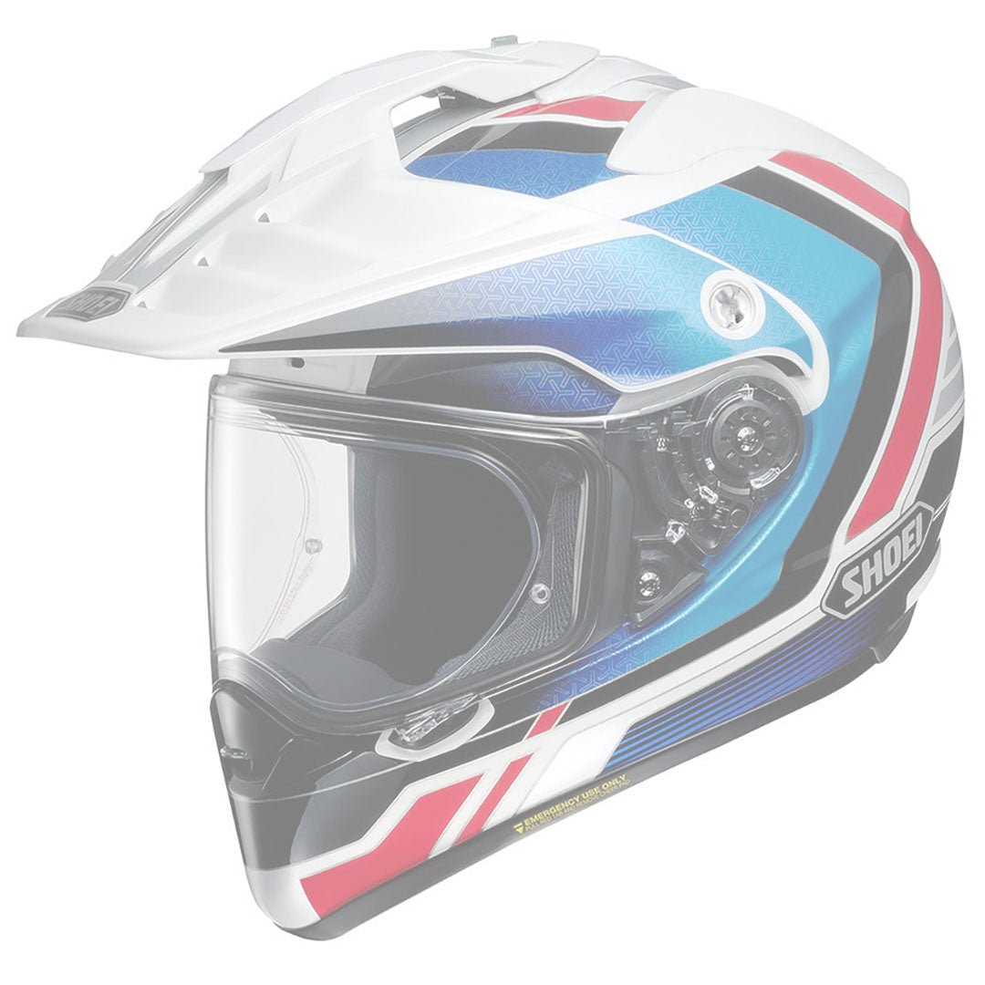 Shoei Hornet ADV Peak Screws ClearScrewsSHOEI UK