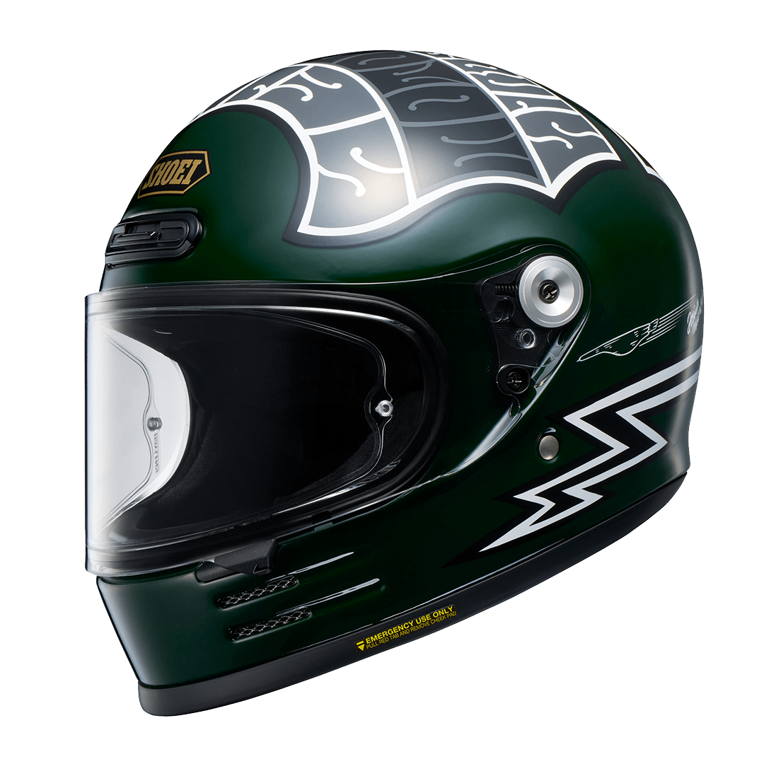 helmets shoei uk Shoei Glamster 06 Heiwa Motorcycles TC-4 Helmet