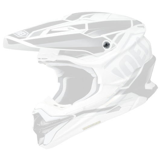Shoei VFX - WR Peak Screws SmokeScrewsSHOEI UK