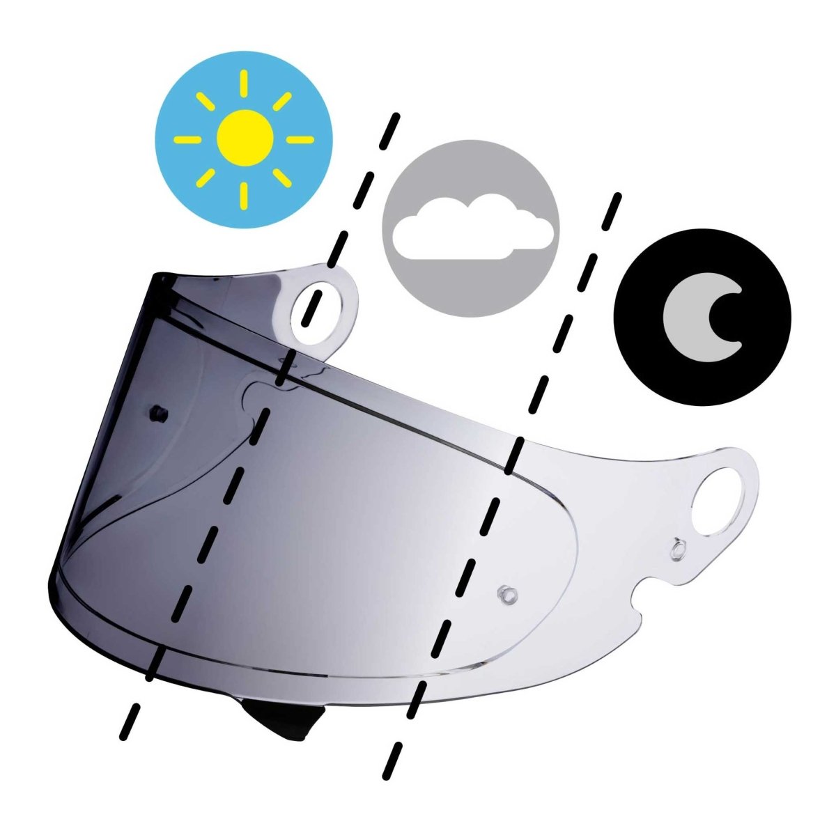 CPB - 1V FI - TEC Photochromic VisorVisorsSHOEI UK