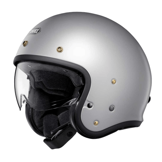 J.O2 Matt Light Silver HelmetHelmetSHOEI UK