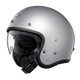 J.O2 Matt Light Silver Helmet