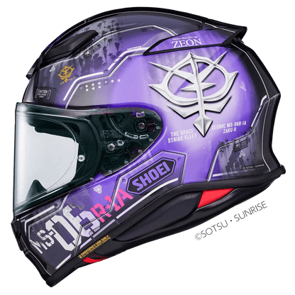 NXR2 MS - 06R - 1A Black Tri - Star's Zaku II H - MOB TC - 12 HelmetHelmetSHOEI UK