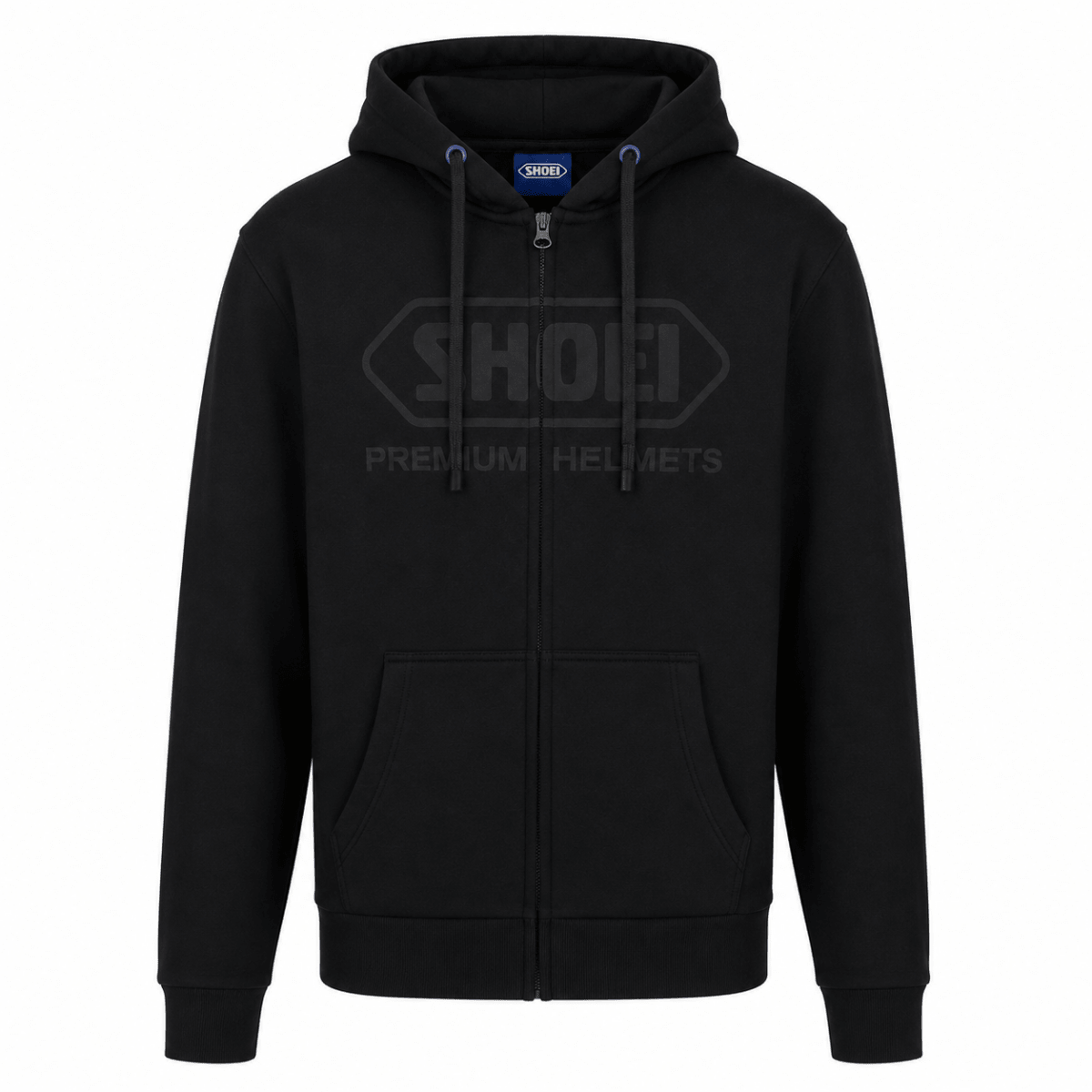 SHOEI Black Zipped HoodieMerchandiseSHOEI UK