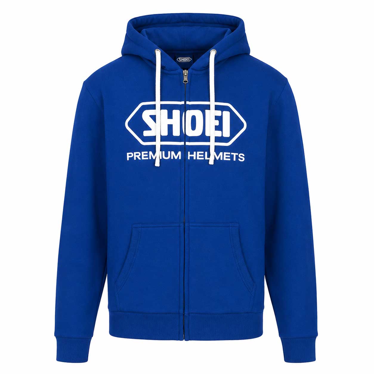 SHOEI Blue & White Zipped HoodieMerchandiseSHOEI UK
