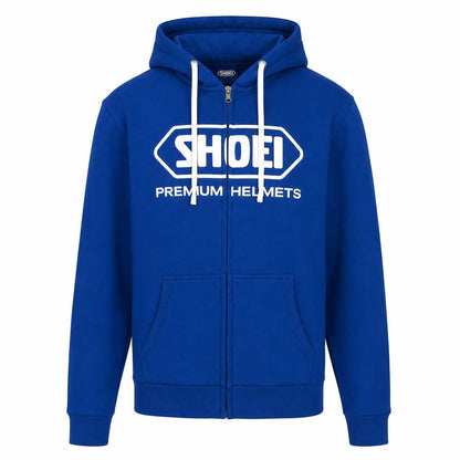 SHOEI Blue & White Zipped HoodieMerchandiseSHOEI UK