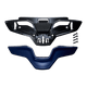 NXR2 Lower Air Intake Dark Metallic Blue