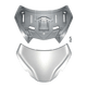 GT-Air 2 Upper Air Intake Light Silver
