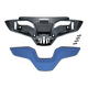 NXR2 Lower Air Intake Matt Blue Metallic