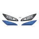 NXR2 Upper Air Intake Matt Blue Metallic
