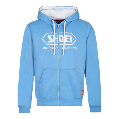 SHOEI Vintage 2 Zip - Up Hoodie - BlueHoodiesSHOEI UK