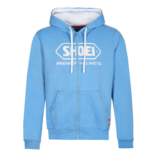 SHOEI Vintage 2 Zip - Up Hoodie - BlueHoodiesSHOEI UK
