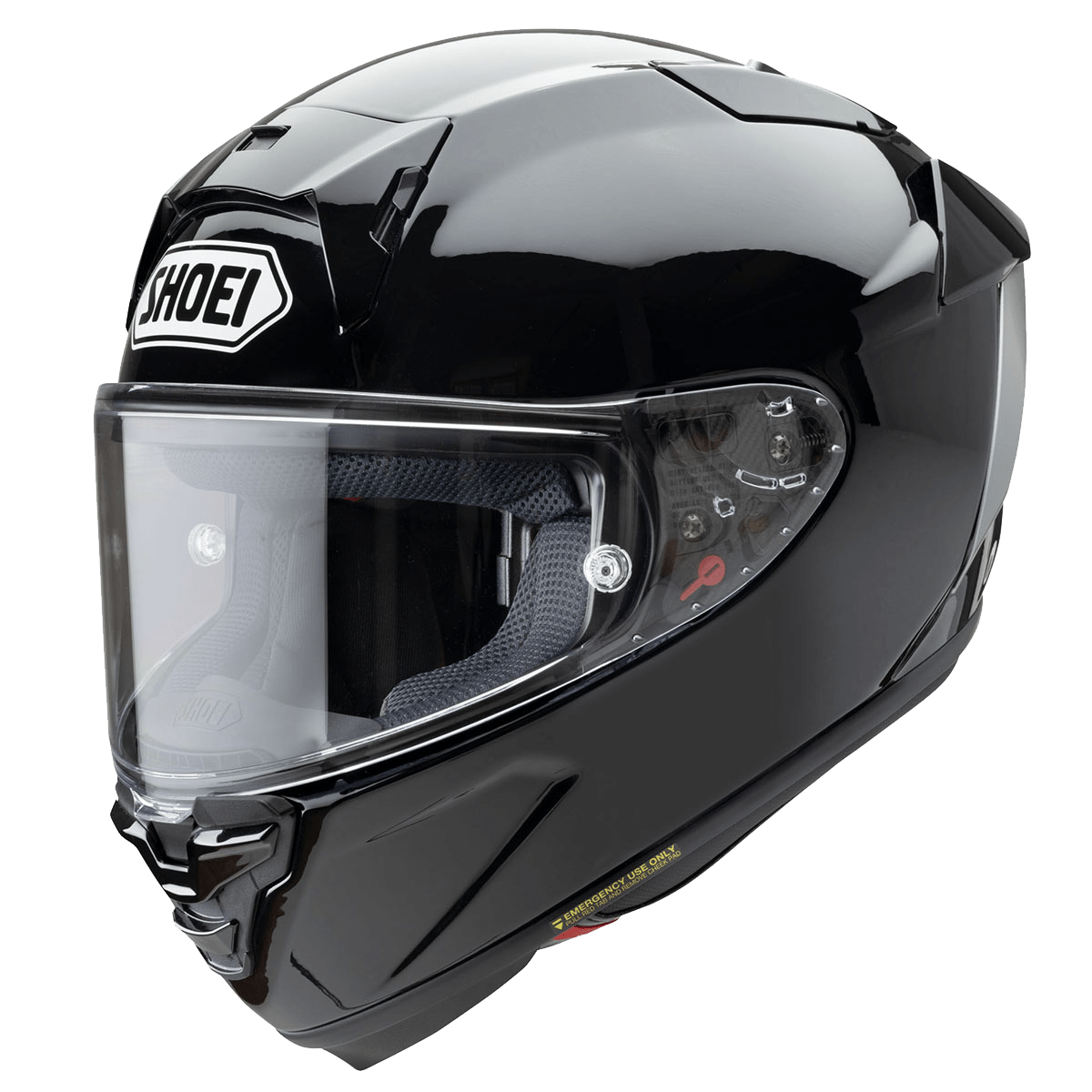 X - SPR Pro Black Motorbike HelmetHelmetSHOEI UK