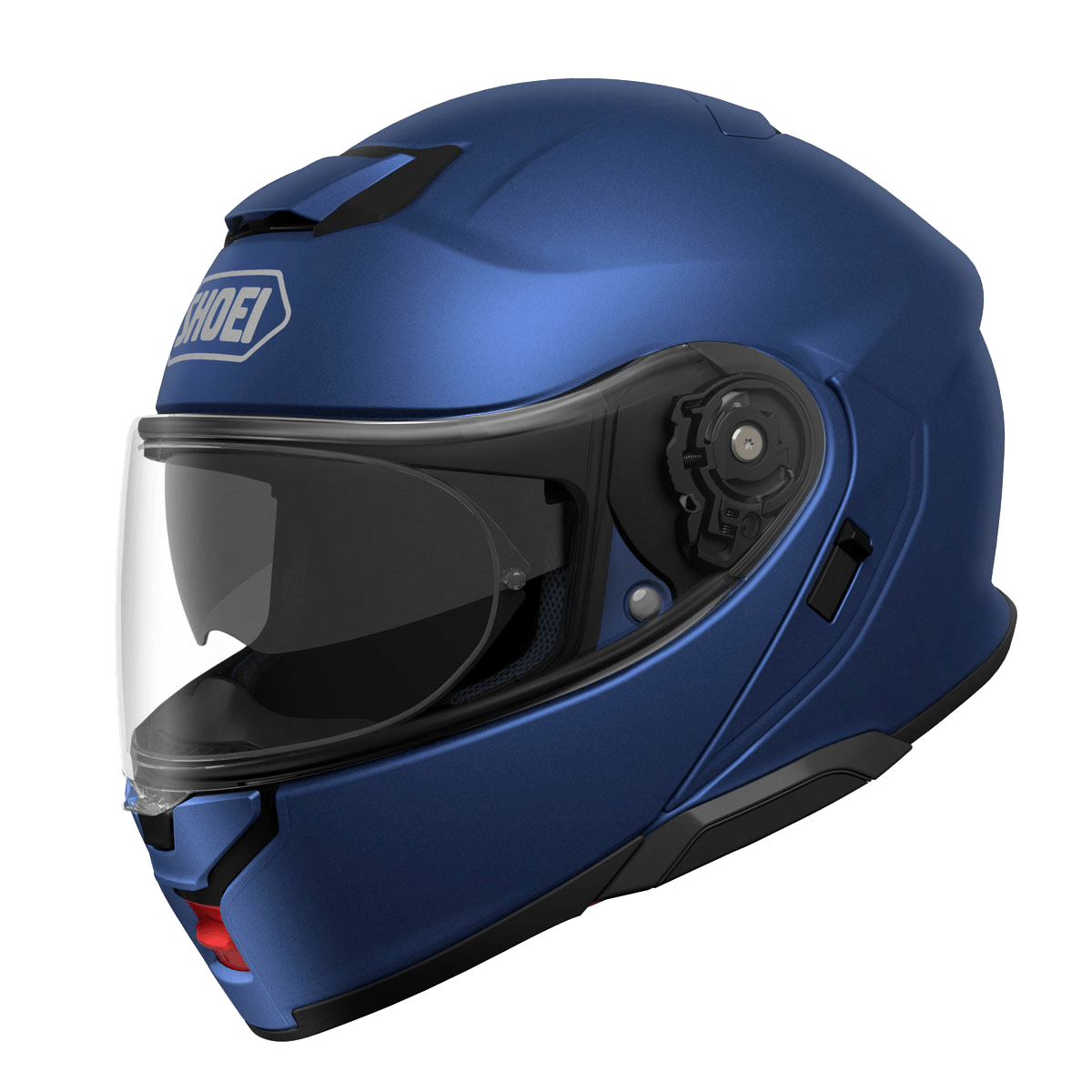 Neotec 3 Plain Matt Blue Metallic HelmetHelmetSHOEI UK