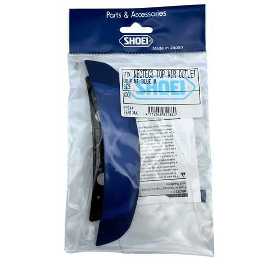 Shoei Neotec 3 Top Air Outlet Matt Blue MetallicSHOEI UK