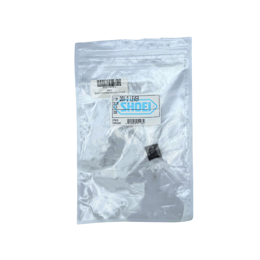 Shoei Neotec 3 QSV - 2 LeverSHOEI UK
