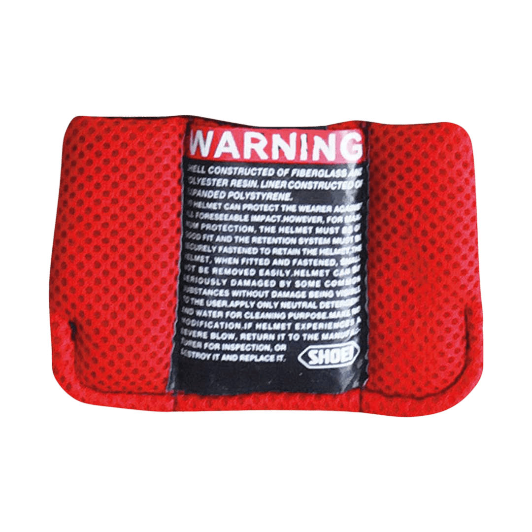 X - Spirit 3 Centre Pads RearCentre PadsSHOEI UK